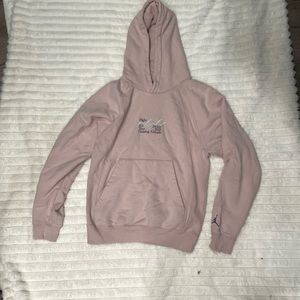 pink Jordan hoodie